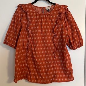 Universal Thread top - Size Large - Sunshine Print